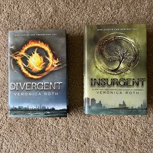 Divergent and Insurgent Book Set by Veronica Roth - Multicolor
